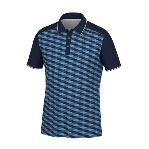 Marlon VENTIL8+ Polo Navy/Moonlight Blue - SS25