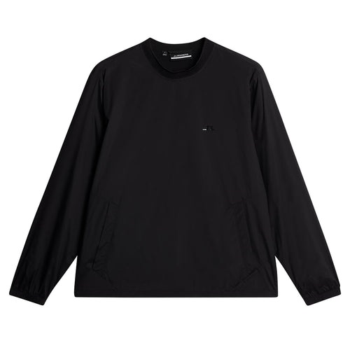 JL Pro Crew Neck Windbreaker Black - SS25