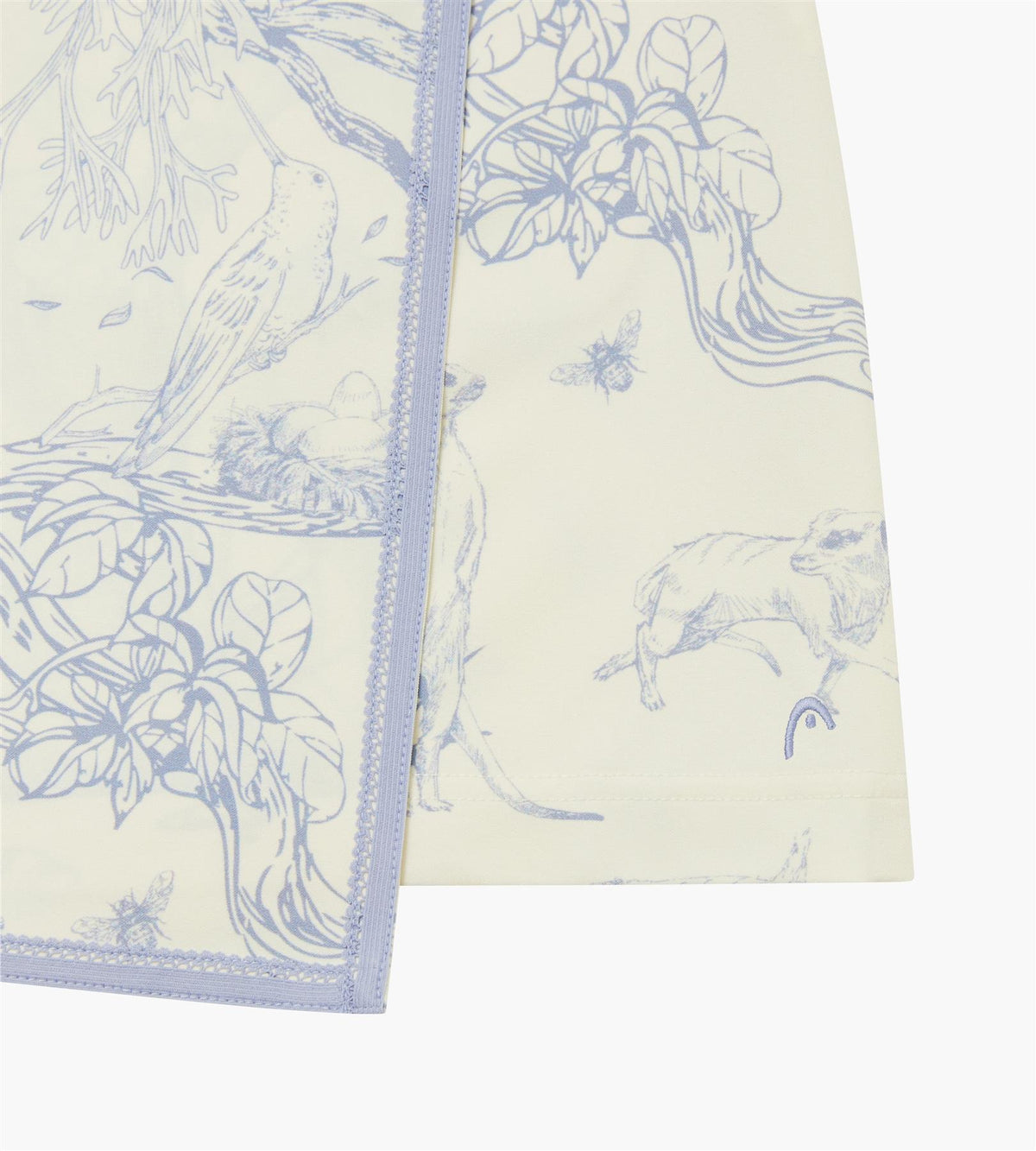 Signature Skort Cream/Blue/Forest