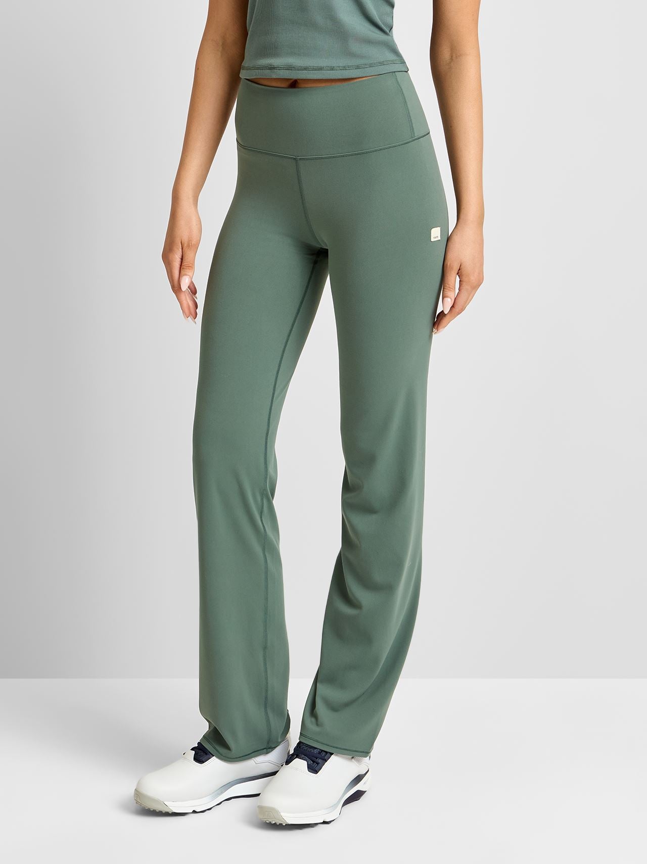 AllTheFeels Straight Leg Trouser Agate Green
