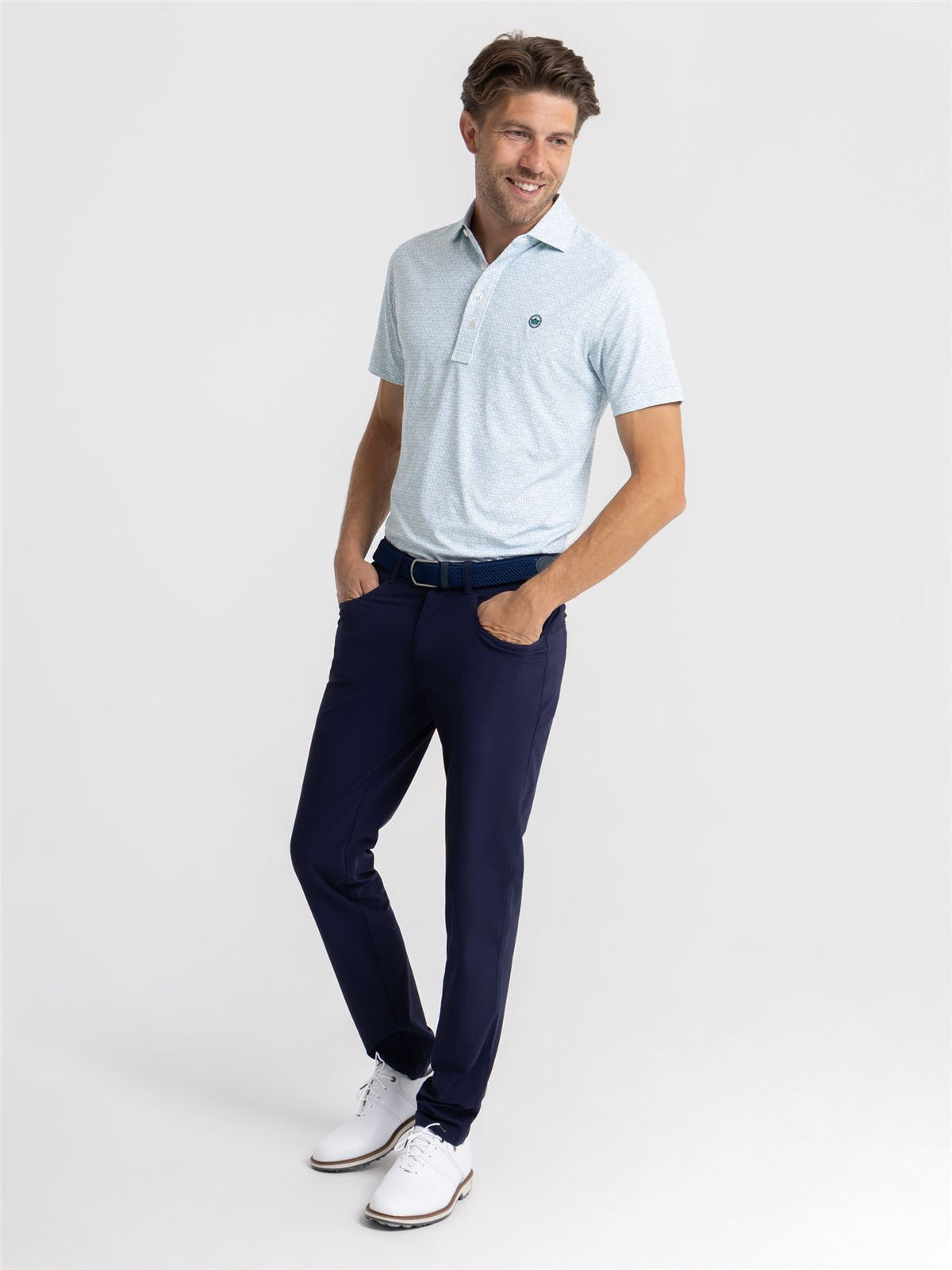 Bingham Performance Five Pocket Trousers Navy
