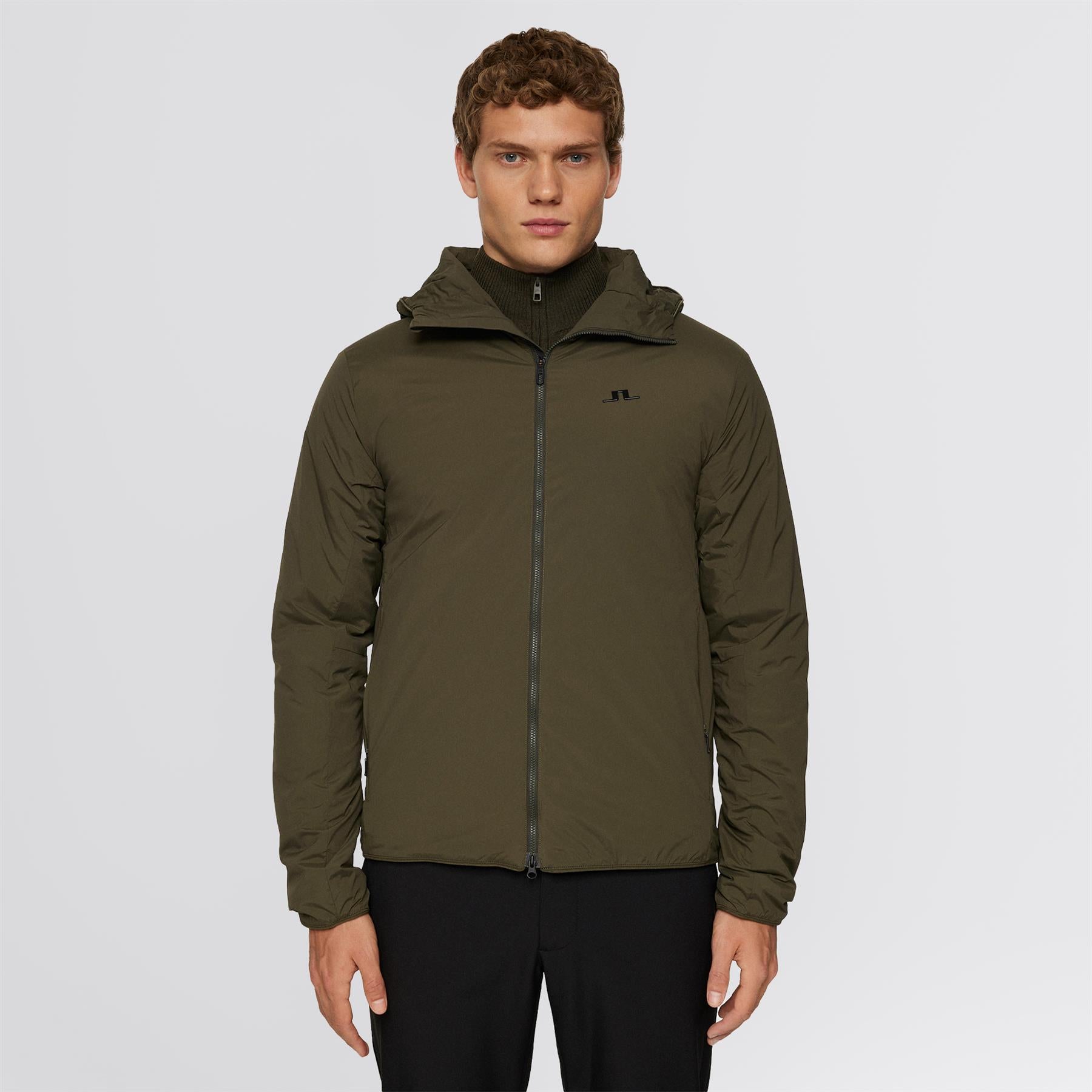 Clinton Hooded Jacket Forest Green