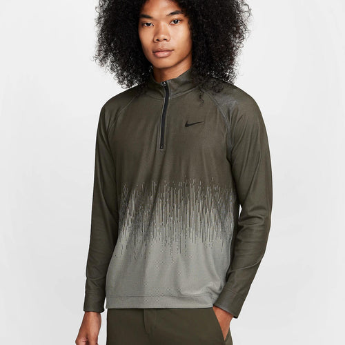 Dri-FIT ADV Tour Half Zip Mid Layer Cargo Khaki/Jade Horizon - W24