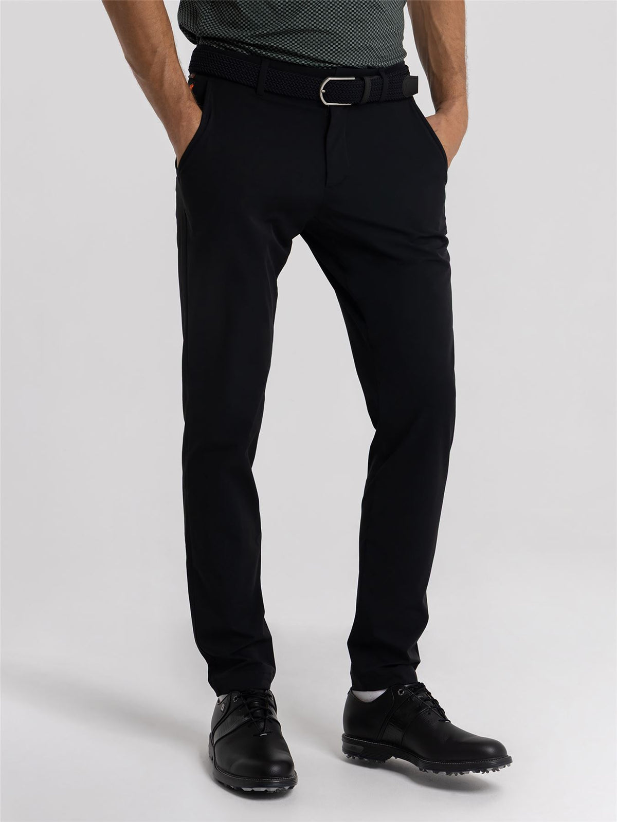 Iver Tailored Fit Trousers Black