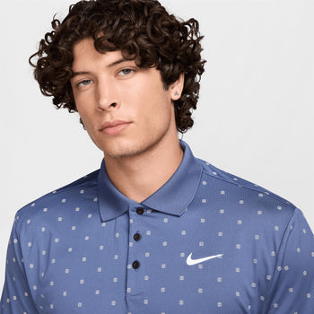 Dri-FIT Tour Printed Polo Diffused Blue/White