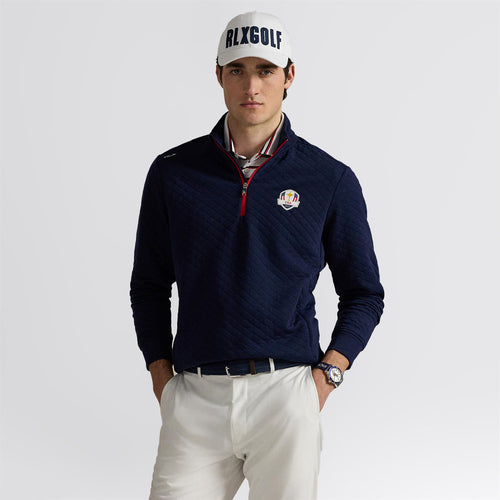 US Ryder Cup Quilted Pullover Refined Navy