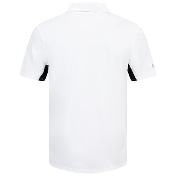 Performance Pique Polo White