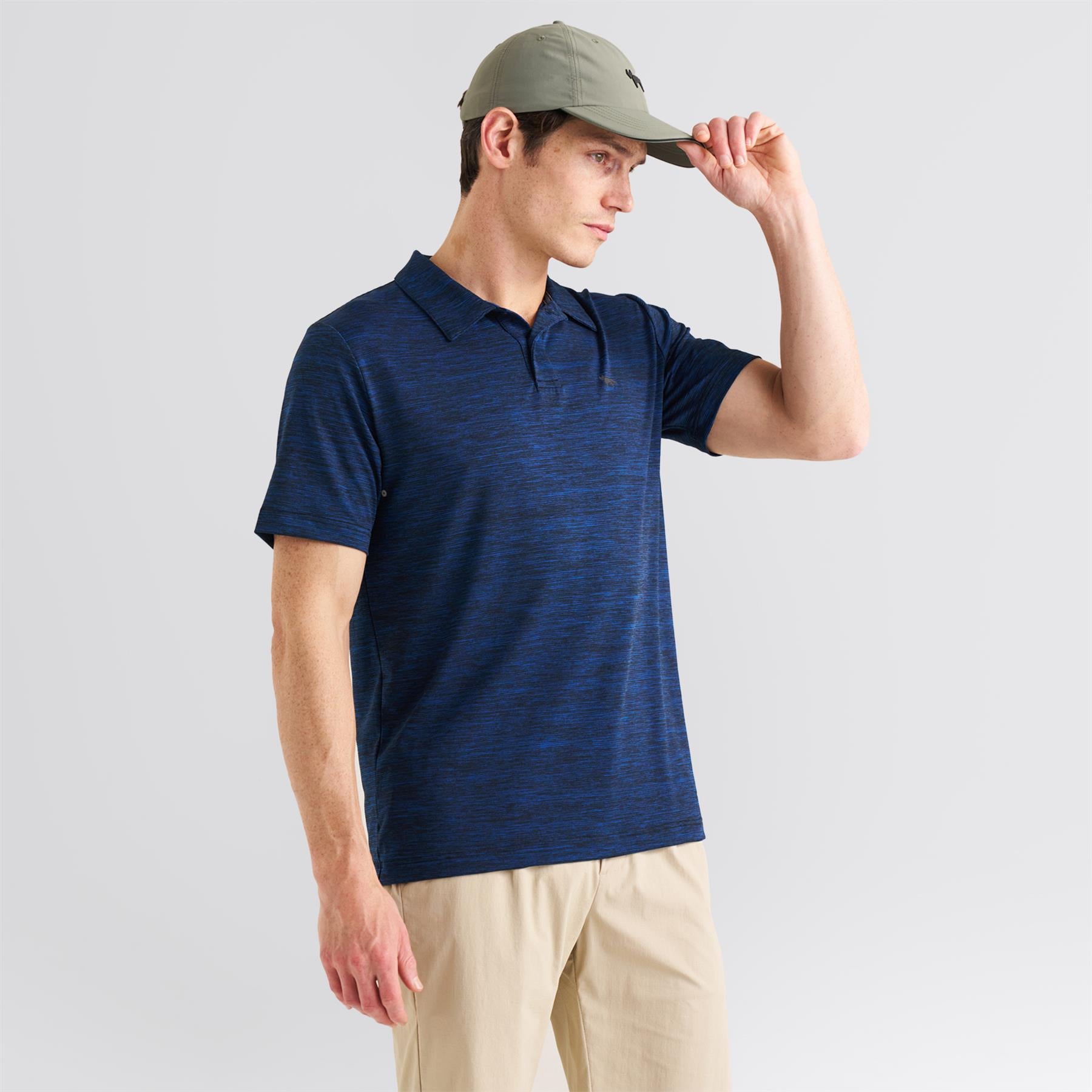 Mesh Polo Navy