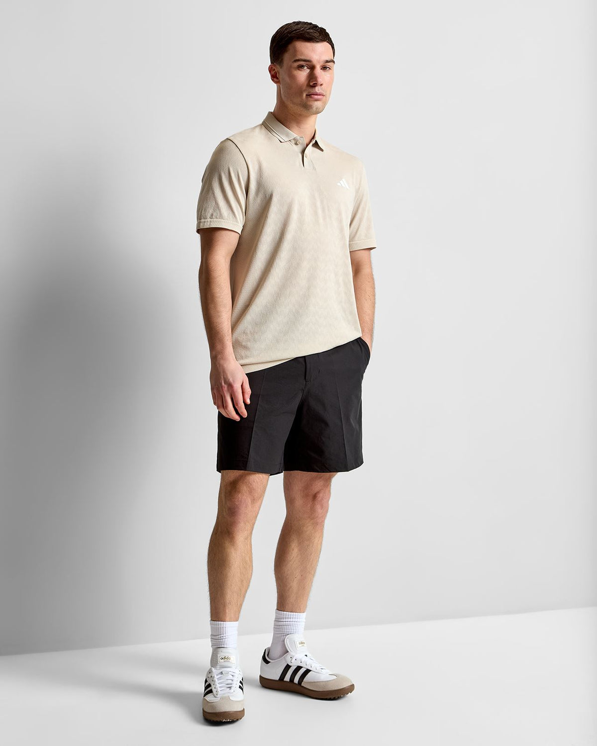 Ultimate365 Seamless Polo Wonder Alumina/White