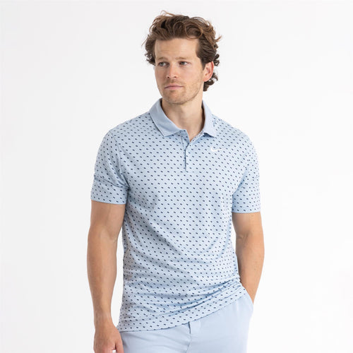 Dri-FIT Victory+ Printed Polo Light Armory Blue/White