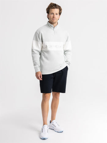 Nike Jordan Dri-FIT Golf Half Zip Mid Layer Light Silver