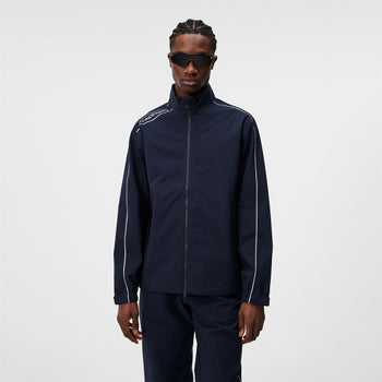J.Lindeberg Theo TX Shield 3L Full Zip Rain Jacket JL Navy