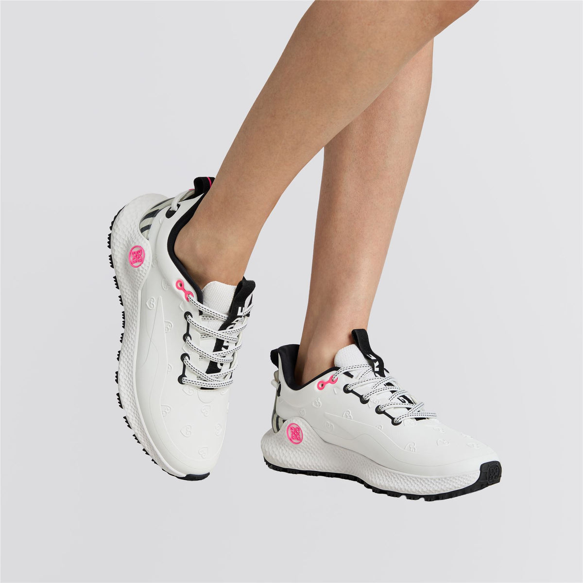MG4+ O2 Embossed Spikeless Golf Shoe Snow