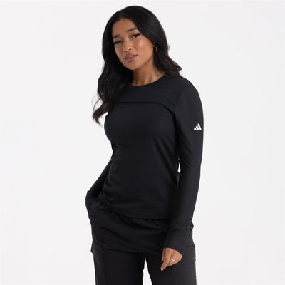 Ultimate365 Tour Engineered LS T-Shirt Black