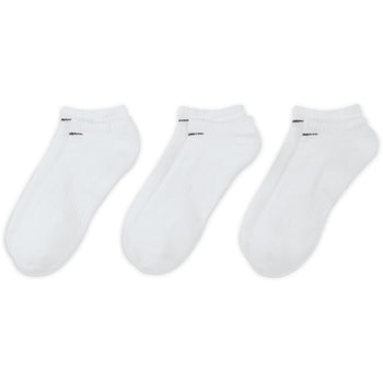 Everyday Cushioned Training Ankle Socks Three Pack White