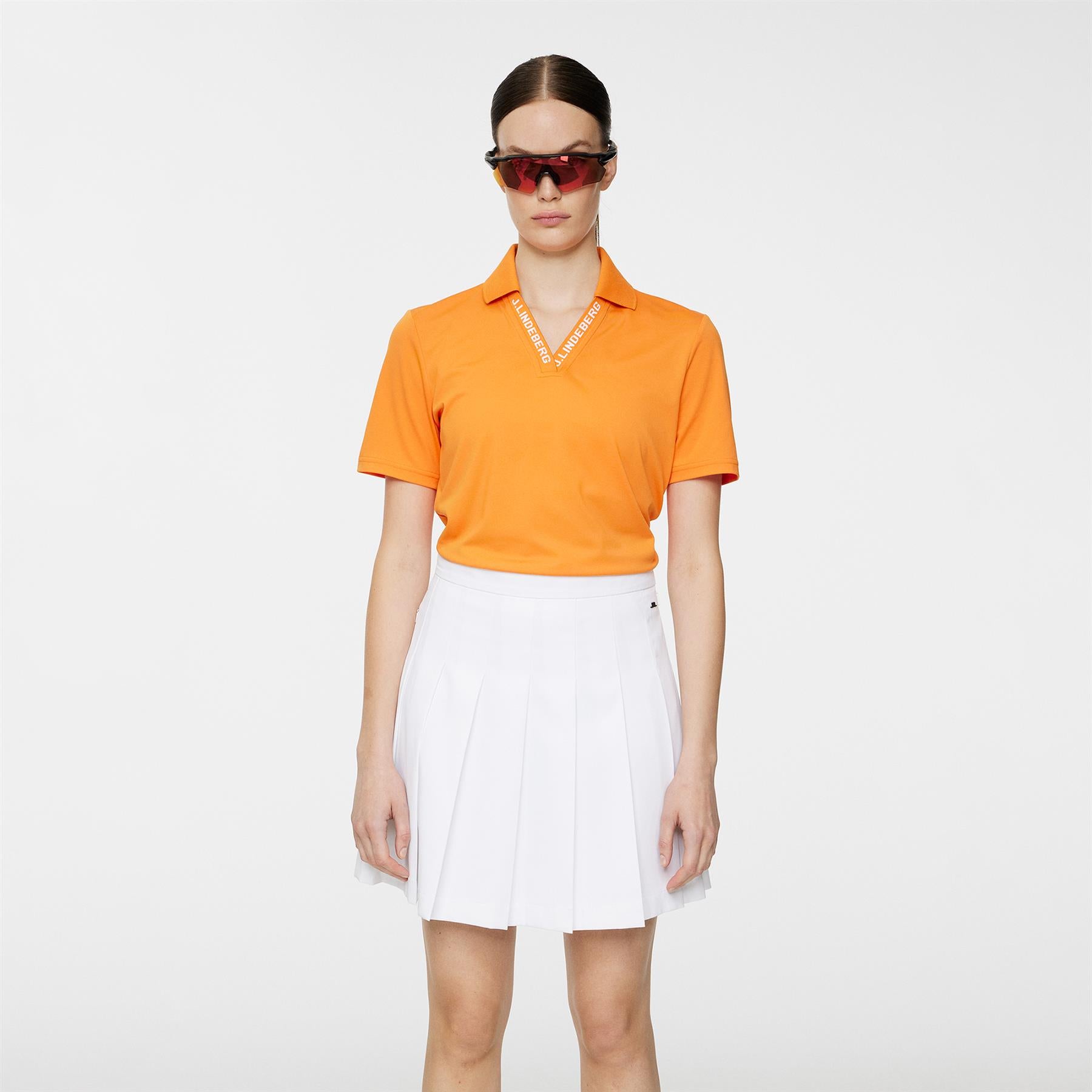 Lorde Soft TX Jersey Polo Persimmon Orange