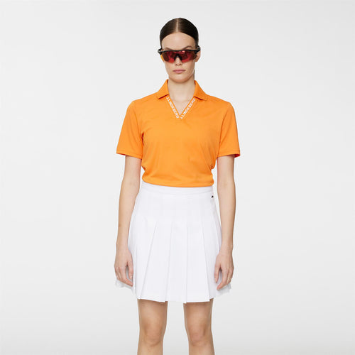 Lorde Soft TX Jersey Polo Persimmon Orange