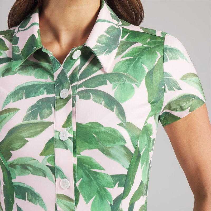 Puma x MUMU Palm Dress Rose Blossom/Opal Green