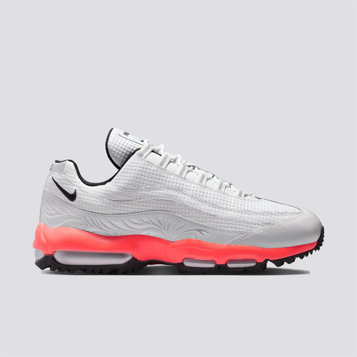 Air Max '95 NRG P26 Spikeless Golf Shoes Off White/Black Hot Lava/Metallic Silver