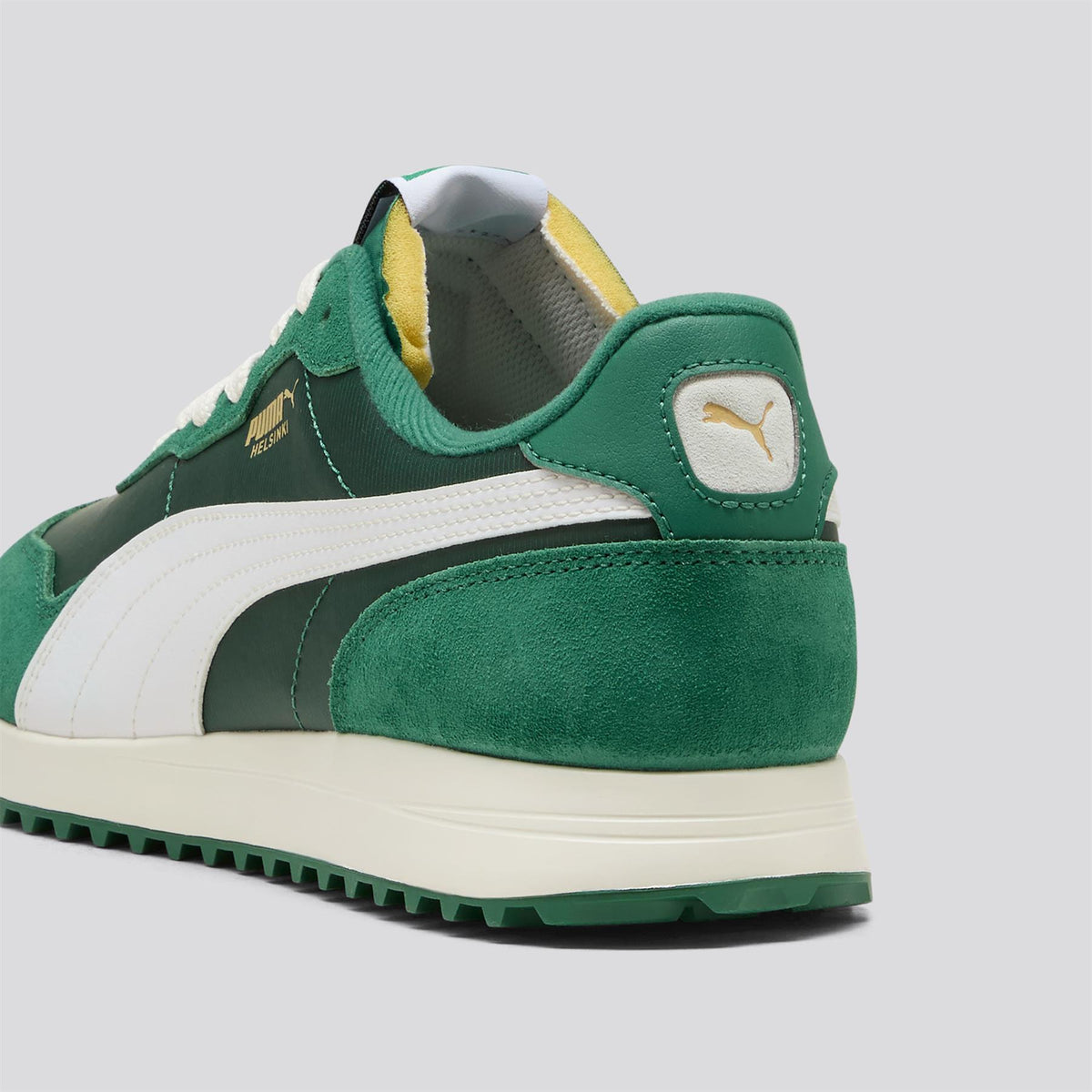 Helsinki G Spikeless Golf Shoes Vine/Puma White