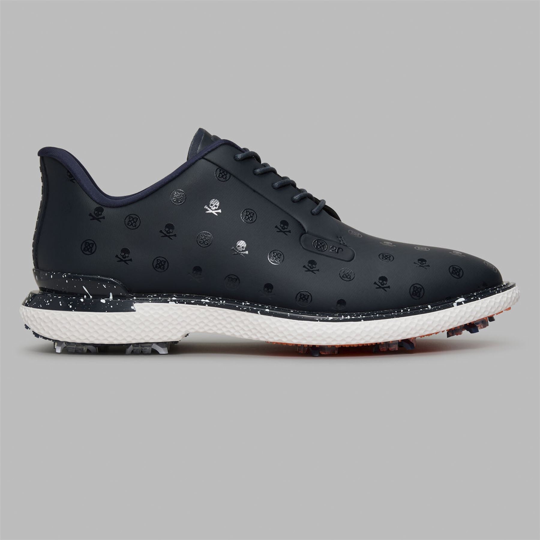 Gallivan2R G/LOCK Printed Skull & Tees Speckled Spiked Golf Shoe Twilight