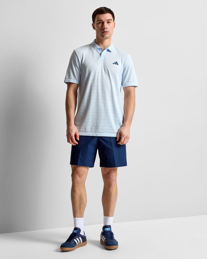 Ultimate365 Seamless Polo Crystal Sky/Dusky Petrol/White