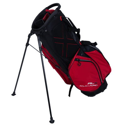 RLX Golf Stand Bag Black/Red - SS23