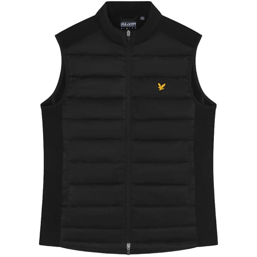 Wadded Golf Gilet Jet Black - AW24