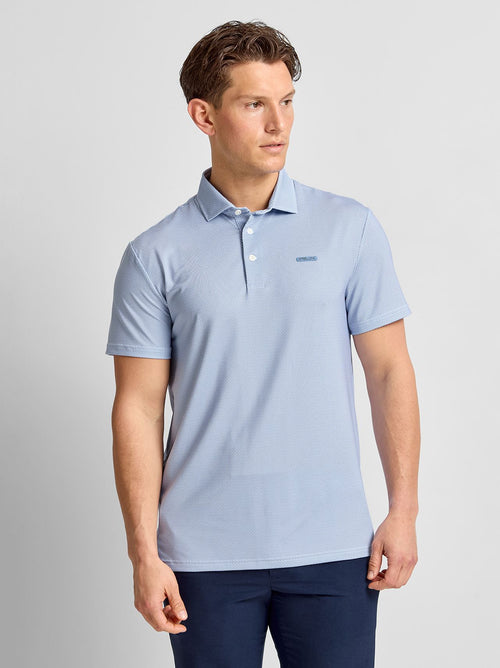 RLX Tailored Fit Lightweight Airflow Polo Fall Blue Beekman Deco
