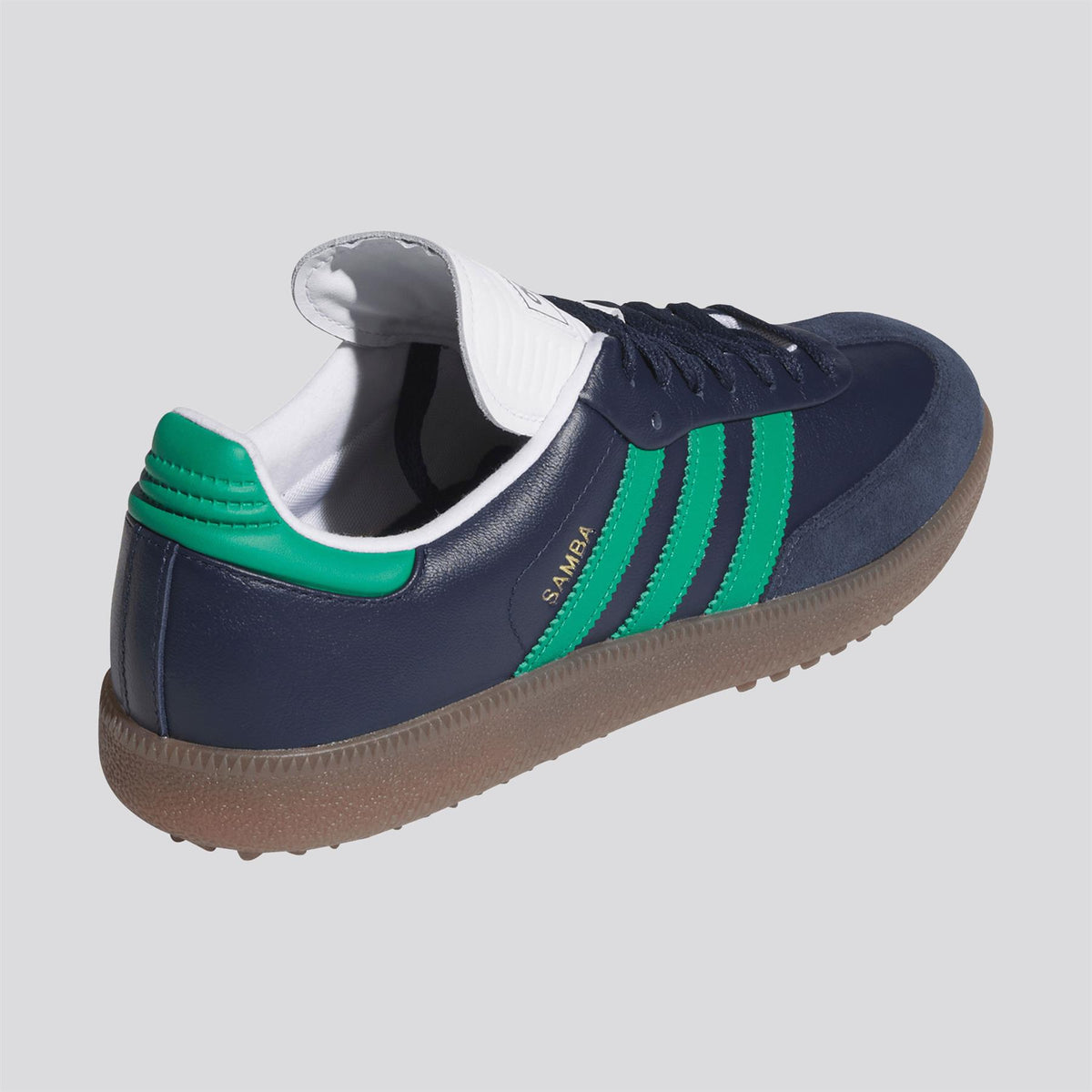 Samba Spikeless Golf Shoes Night Indigo/Court Green/Footwear White