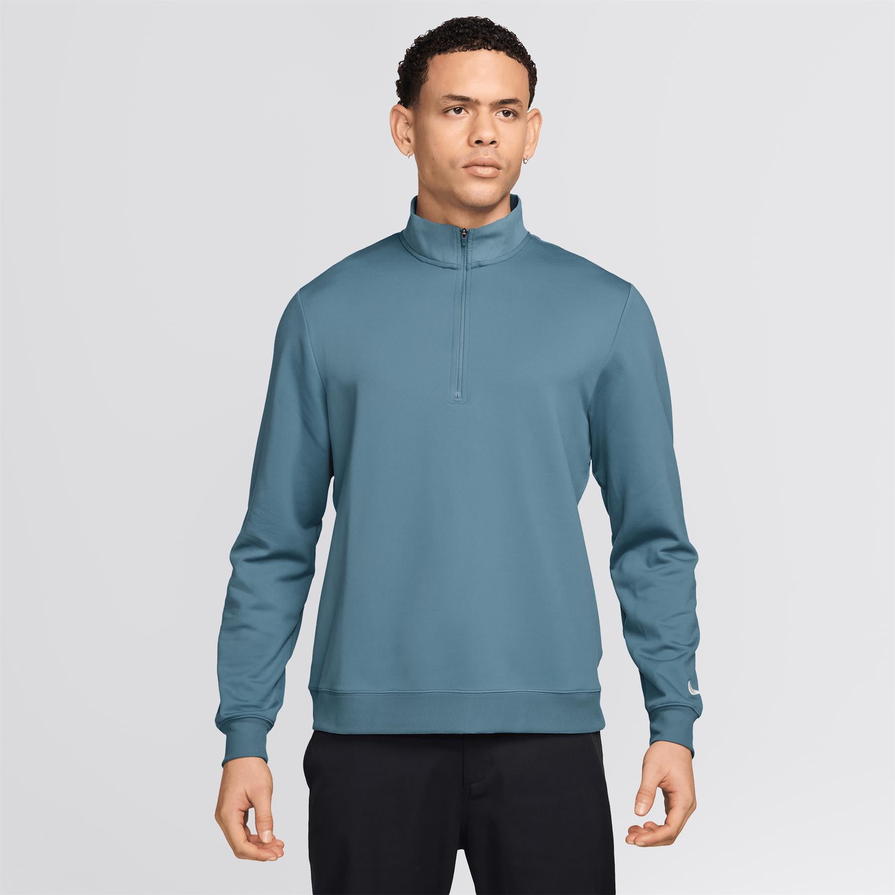 Tour Half Zip Mid Layer Smokey Blue/Pale Ivory