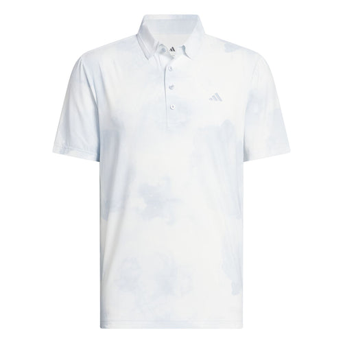 Ultimate365 Tour Printed Polo Wonder Blue/White - SS25