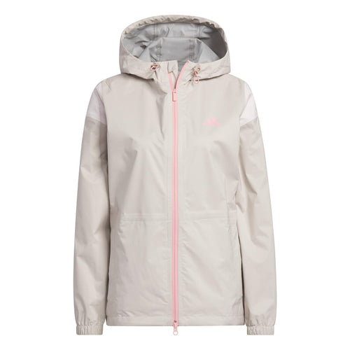 Womens RAIN.RDY Hooded Lightweight Jacket Pink - 2024