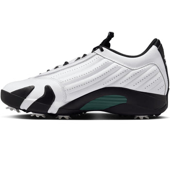 Nike Air Jordan 14 Golf Shoes White/Oxidized Green/Black/Glacier