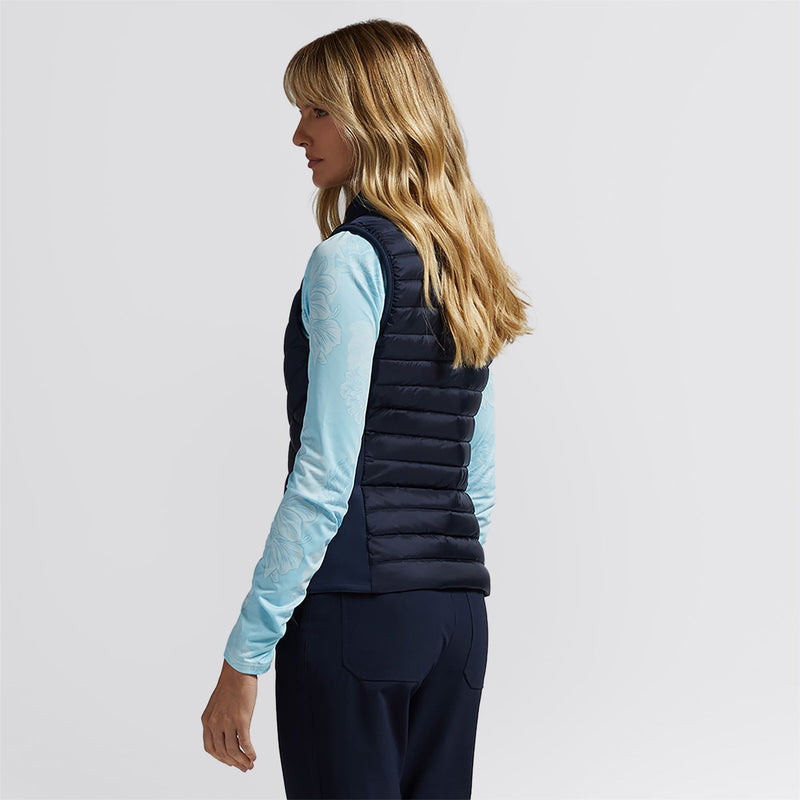 Down Quilted Taffeta Tech Gilet
