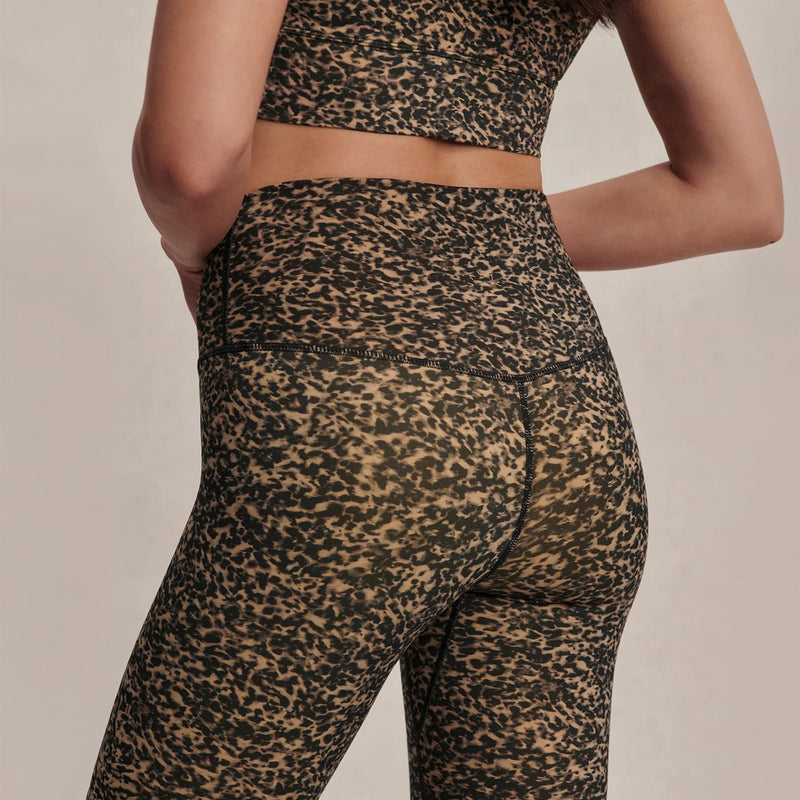Freesoft High Rise 25 Inch Leggings Prairie Sand Cheetah