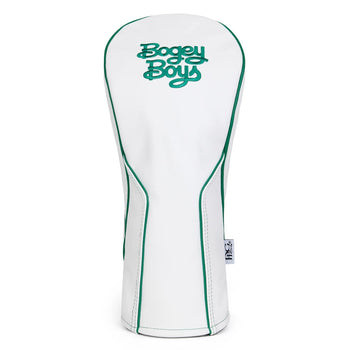 Stack Logo Driver Head Cover White