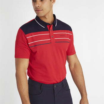 Eagle Cotton Blend Polo Red