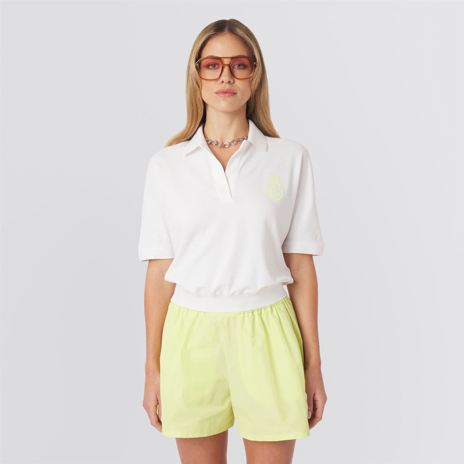 Megan Lifestyle Polo White