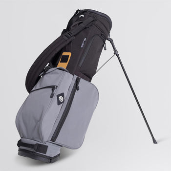 Jones Golf Bags Rover-R Stand Bag Black/Charcoal/Wheat | TRENDYGOLF UK