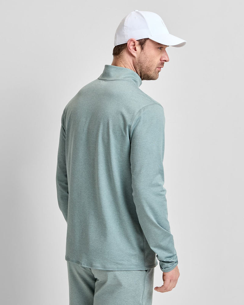 Ponto Half-Zip Mock Neck