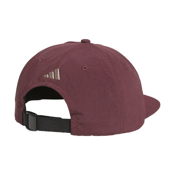 Puff Print Double Cut 5-Panel Cap Aurora Ruby