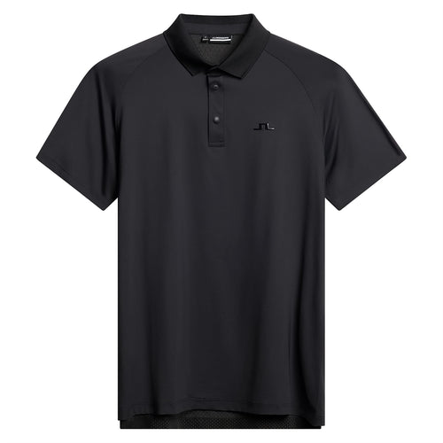 Tech Hybrid Regular Fit Polo Black - SS25