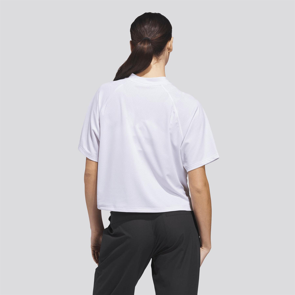 Beyond The Course Climacool Loose V-Neck Top White