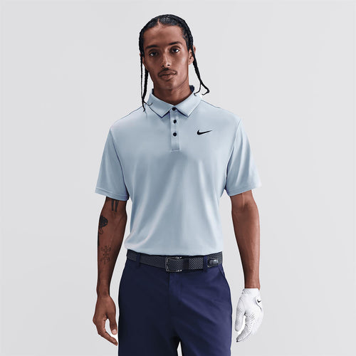 Dri-FIT Tour Solid Polo Light Armory Blue/Black