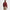 Autumn Crest Quarter Zip Knit Celosia Red
