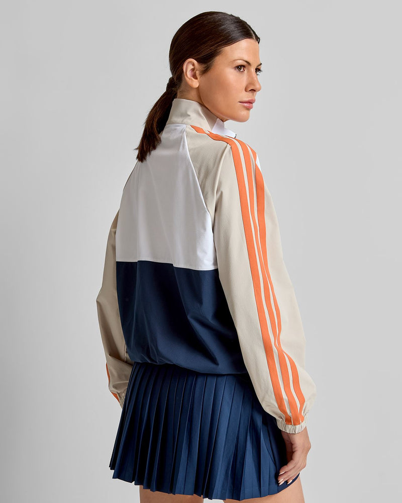 Beyond The Course Colour Block Twistweave Full Zip Jacket