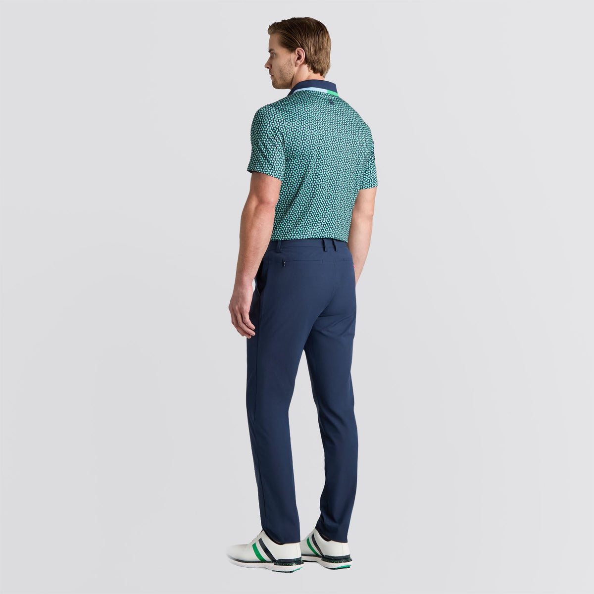 3/G's Tech Jersey Polo Twilight/Clover