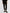 The Slim Cuff 25-Inch Trousers Black