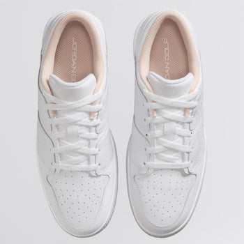 all white jordan golf shoes